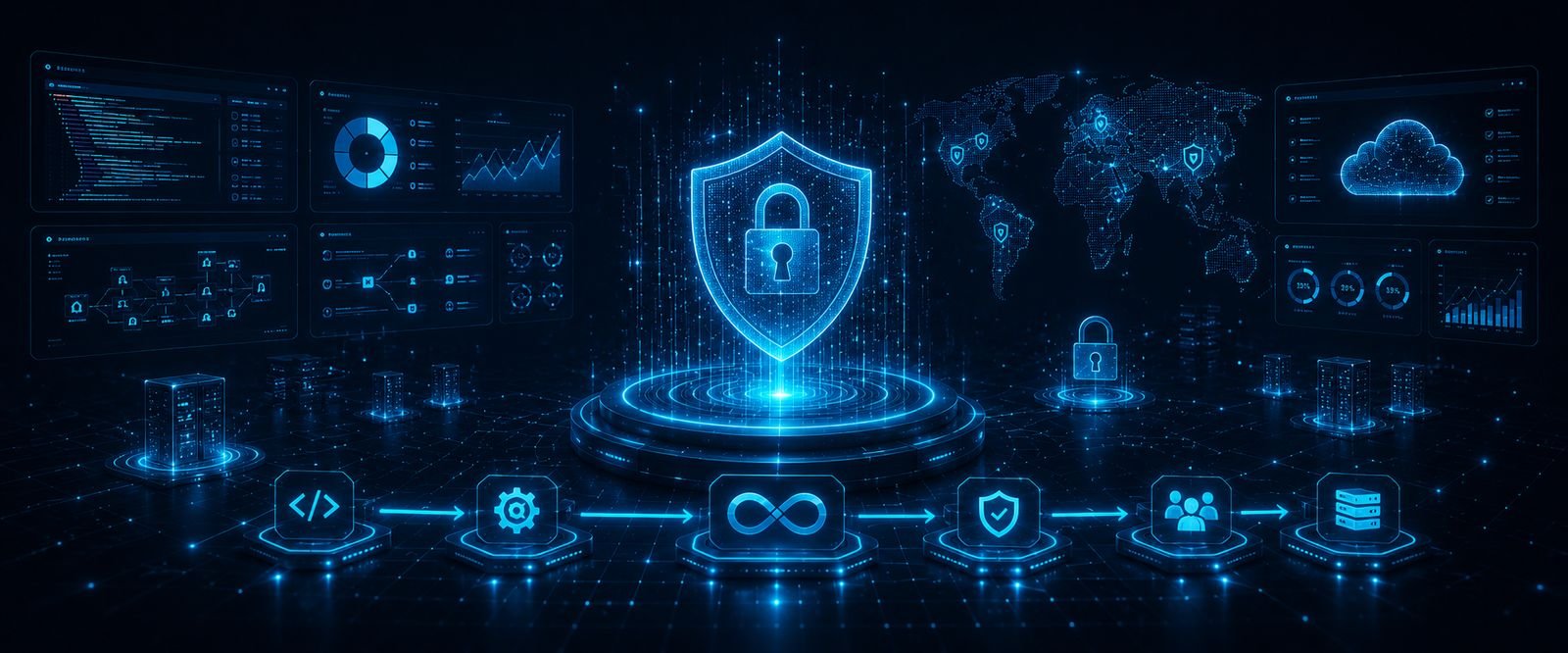 DevOps and cybersecurity services - secure infrastructure and pipeline automation