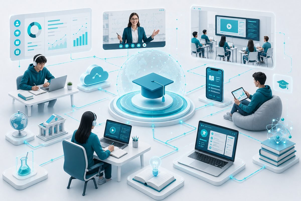 Education technology solutions - e-learning platforms and digital education software for schools and universities