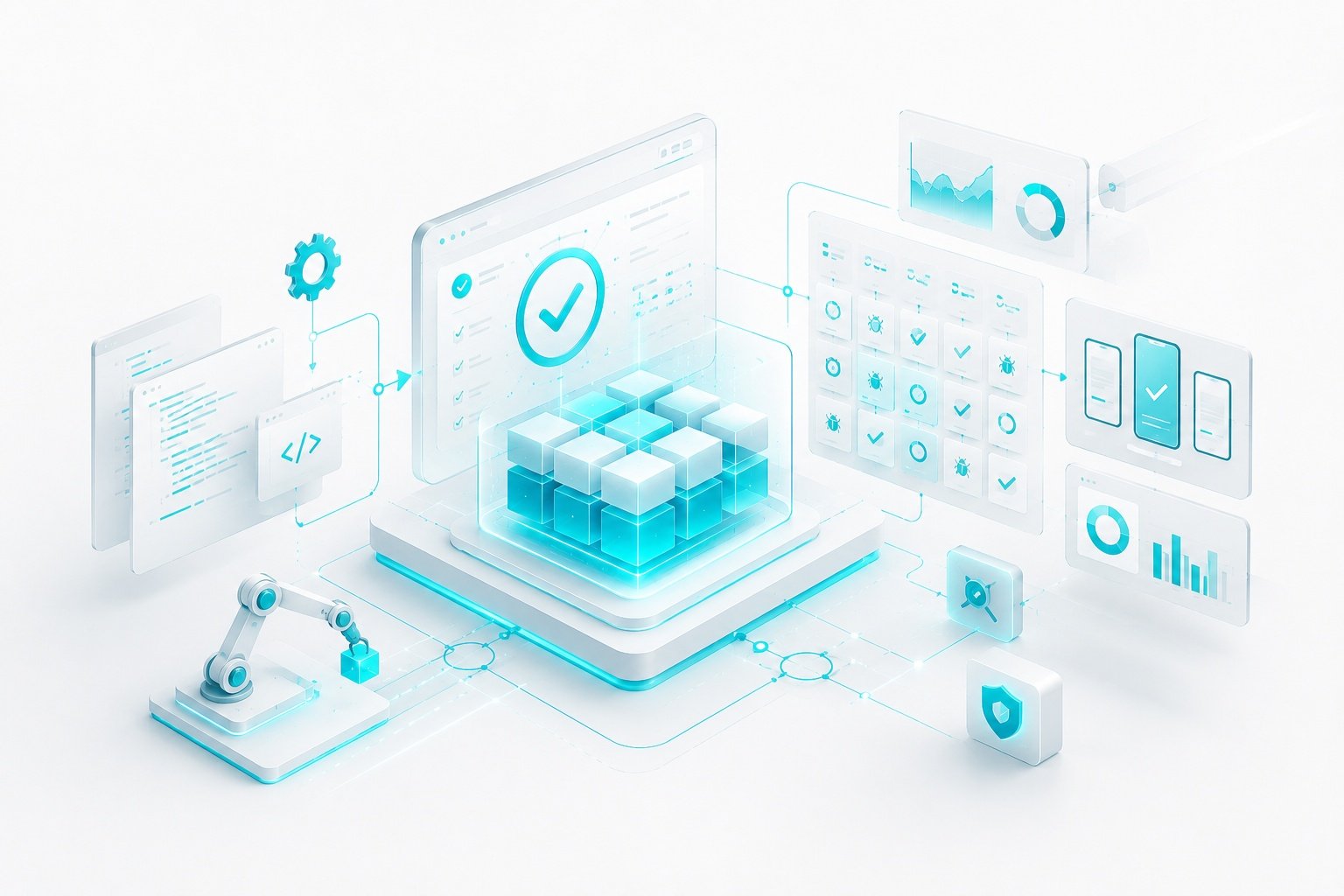 QA and test automation services ensuring enterprise software quality at every stage